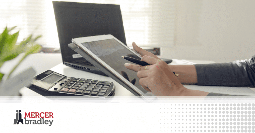 Accounting professional using automation tools and technology to improve efficiency in Winnipeg.